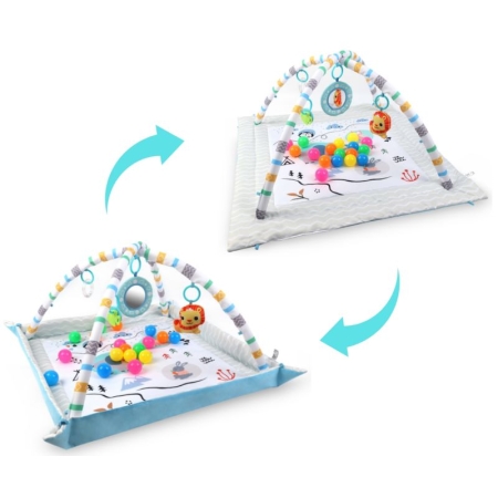 Lavinamasis kilimėlis 2in1 Happy Space