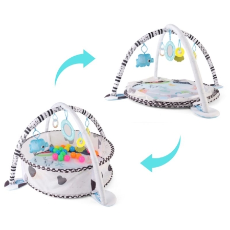 Žaidimų kilimėlis - kamuoliukų baseinas