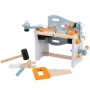 Medinis konstravimo rinkinys - darbastalis Ecotoys