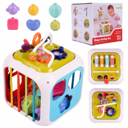 Montessori kubas - formelių rūšiuoklė