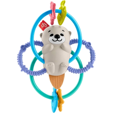Fisher Price kramtukas - barškutis Ūdrytė