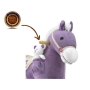 Supamas Arkliukas Pony Purple su žaisliuku