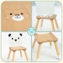 Medinis staliukas su 2 kėdutėmis Cute Panda