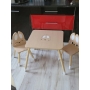 Medinis staliukas su 2 kėdutėmis Cute Bunny