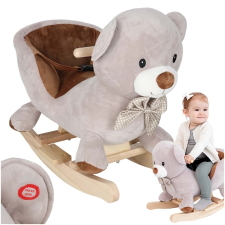 Sūpuoklės - stumdukas Meškiukas su garsais