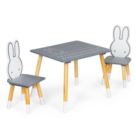 Medinis staliukas su kėdutėmis