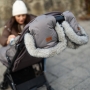 Žieminės pirštinės vežimėliui PETITE&MARS Furry