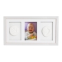 Trigubo rėmelio su moliu rinkinys Baby HandPrint