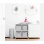 Sauskelnių konteineris Angelcare Classic Grey + 1 kasetė
