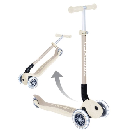 Globber Primo Foldable Lights Ecologic paspirtukas
