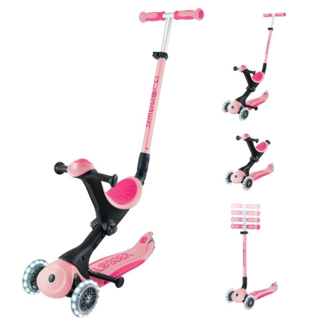 Globber GO•UP DELUXE LIGHTS paspirtukas