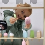 Medinė parduotuvė - kioskas su priedais
