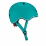 Vaikiškas šalmas Globber Go Up Lights Teal (45-51 cm.)
