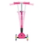 Globber Primo Foldable Lights Fuchsia paspirtukas