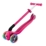 Globber Primo Foldable Lights Fuchsia paspirtukas