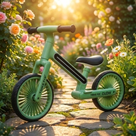 Balansinis dviratukas su šviečiančiu rėmu Trike Fix Glow