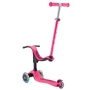 Globber Go-UP Sporty Lights Fuchsia paspirtukas