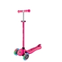 Globber Go-UP Sporty Lights Fuchsia paspirtukas