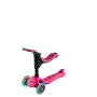 Globber Go-UP Sporty Lights Fuchsia paspirtukas
