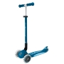 Globber paspirtukas Primo PLUS Foldable Lights Petrol Blue