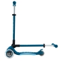 Globber paspirtukas Primo PLUS Foldable Lights Petrol Blue