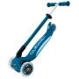 Globber paspirtukas Primo PLUS Foldable Lights Petrol Blue