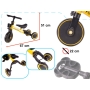 Triratukas su pedalais - balansinis dviratukas Fix Mini 3in1