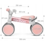 Mini dviratukas Cariboo Team Pink