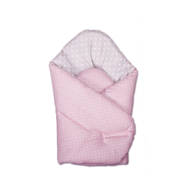 Vokelis kūdikiui Žirniukai Pink