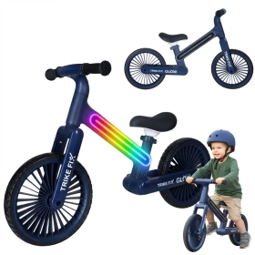 Balansinis dviratukas su šviečiančiu rėmu Trike Fix Glow