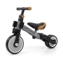 Triratukas - balansinis dviratukas Optimus Grey 3in1