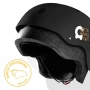 Vaikiškas šalmas su lempute Cariboo Black