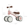 Balansinis mini dviratukas Qplay Cutey Retro