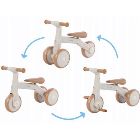 Mini triratukas su pedalais Moovkee Todi 3in1