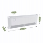 200 cm. ilgio Cover reguliuojamo aukščio lovos apsauga White_Grey
