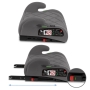 Autokėdutė Remo Grey i-Size su IsoFix