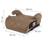 Autokėdutė  - paaukštinimas Remo i-Size su IsoFix
