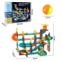 3D Magnetinis konstruktorius Šviečiantys tuneliai, 110 detalių