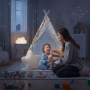 Tipi palapinė su apšvietimu Animals