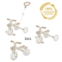 GLOBBER mokomasis triratukas Learning Trike 3in1 Plus