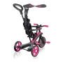 GLOBBER triratukas Trike Explorer 4in1 Pink