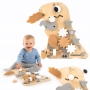 Montessori medinė manipuliacinė lenta