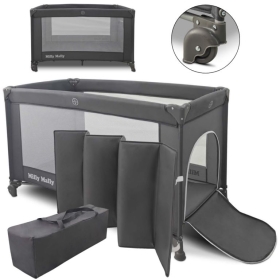 Maniežas su landa Mirage Dark Grey