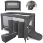 Maniežas su landa Mirage Dark Grey