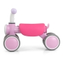Šviečiantis su garsais paspiriamas dviratukas Milly Mally York Pink