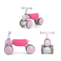 Šviečiantis su garsais paspiriamas dviratukas Milly Mally York Pink