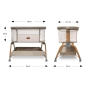 Pastatoma kūdikio lovytė - pristatomas lopšiukas Nino Beige
