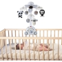 Tiny Love karusėlė Soothe 'n Groove Black and White Decor