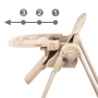 Kidwell maitinimo kėdutė Forto Beige