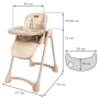 Kidwell maitinimo kėdutė Forto Beige